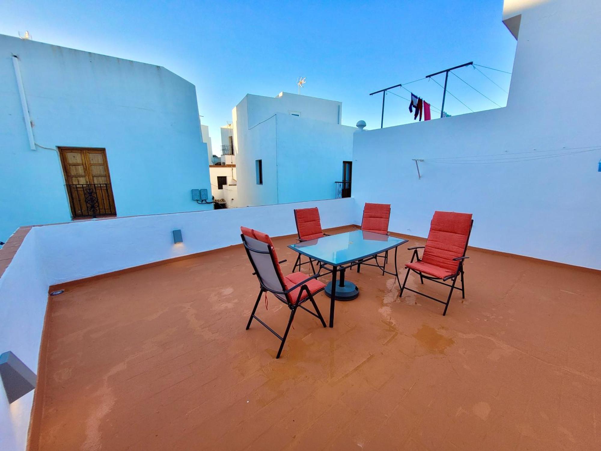 Casa La Aurora Appartement Vejer de la Frontera Buitenkant foto