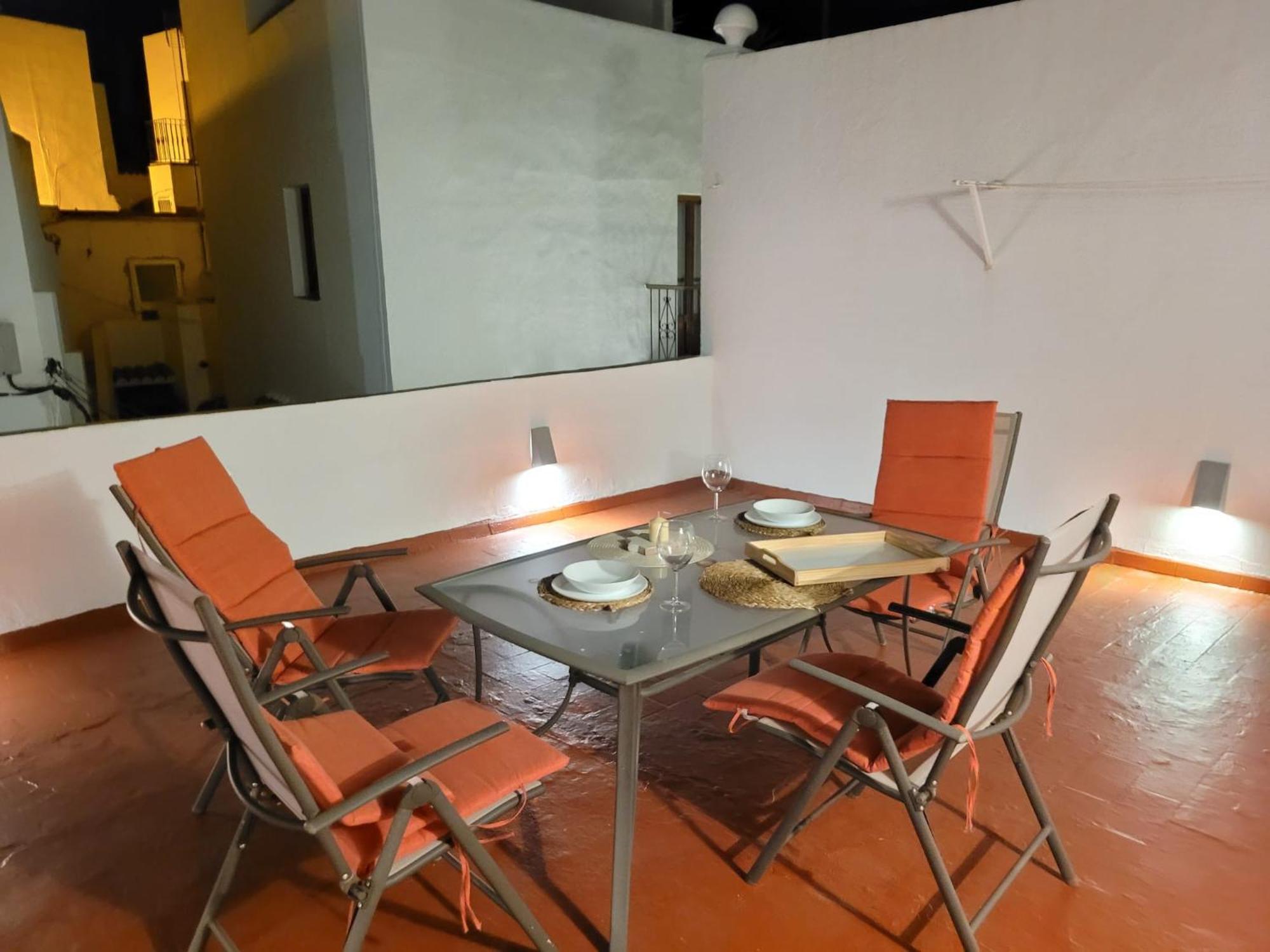Casa La Aurora Appartement Vejer de la Frontera Buitenkant foto