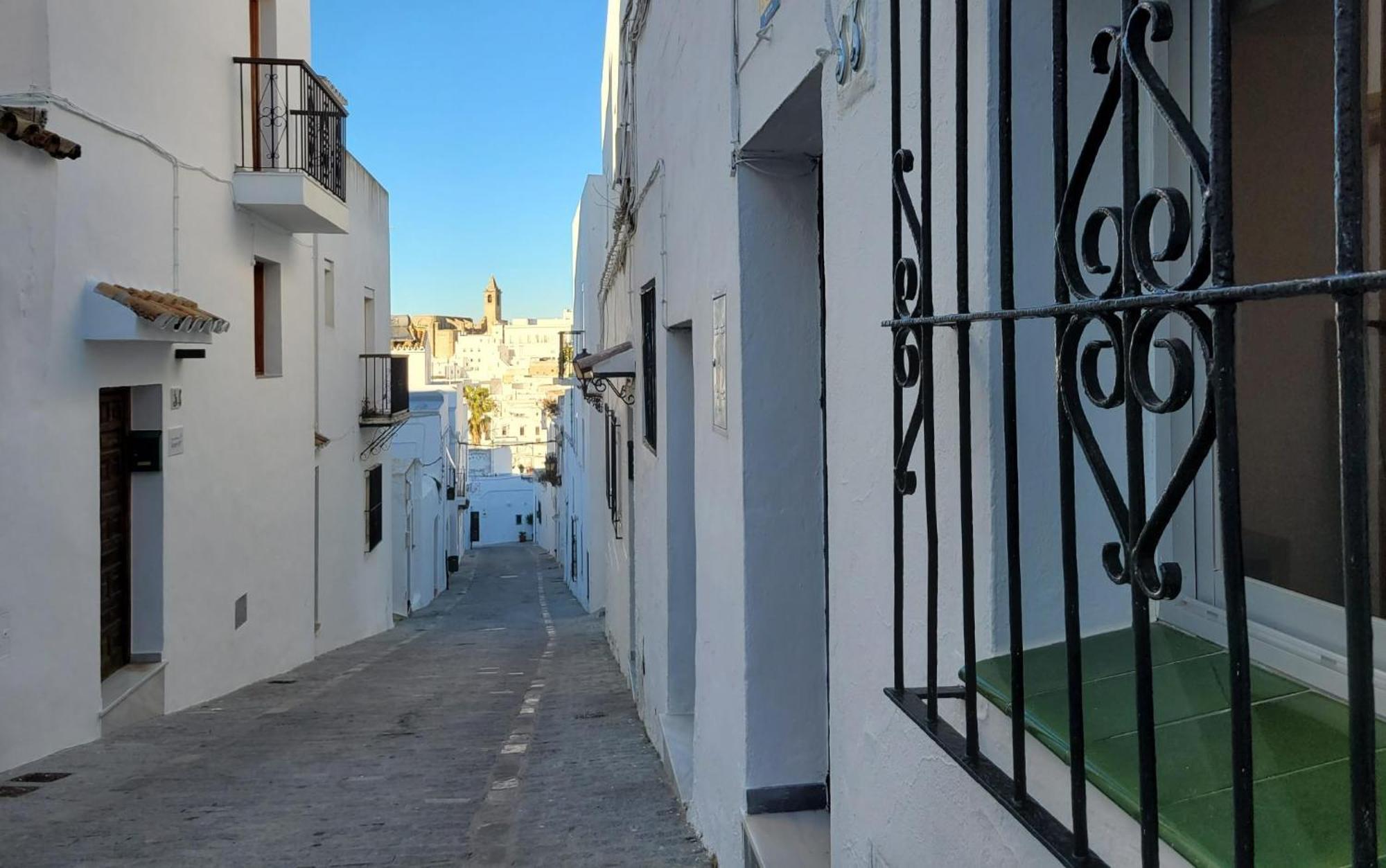 Casa La Aurora Appartement Vejer de la Frontera Buitenkant foto